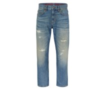 340 Straight Leg Jeans Blau