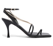 High Heel Sandalen Schwarz