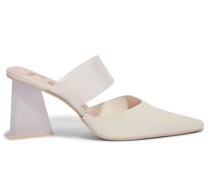 Nirvana Mid Heel Sandalen Weiß