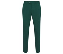 Slim Fit Hose Grün