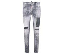 D2 Surf&Fun Slim Fit Jeans Grau
