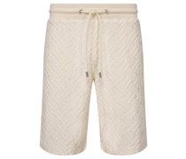 Frederick Jacquard Shorts Beige