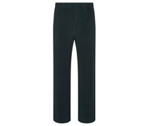 Wide Leg Hose Grün