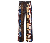 Pine Loose Jeans Mehrfarbig