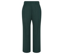 Wide Leg Hose Grün