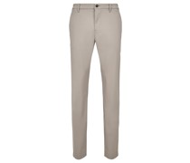 Slim Fit Hose Beige