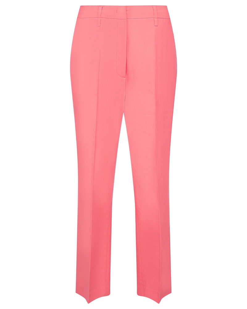 Luisa Cerano Damen Straight Fit Hose Rosa