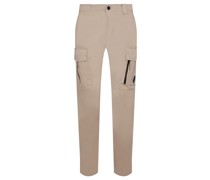 Cargohose Beige
