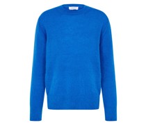 Arrow Knit Pullover Blau