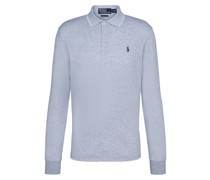 Custom Slim Fit Poloshirt Grau