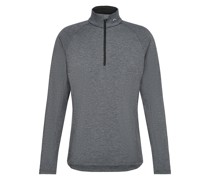 Trace Midlayer Half-Zip Longsleeve Grau