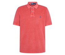 Classic Fit Poloshirt Rot