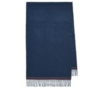 Wollschal Navy