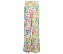 Saunders Wide Leg Hose Mehrfarbig