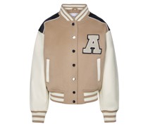 Ivy Varsity Bomberjacke Beige