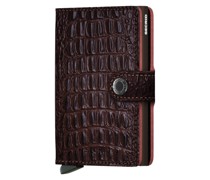 MN-Brown Miniwallet Braun