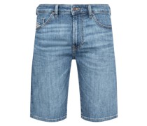 Slim Fit Shorts Blau