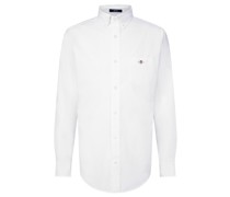 Regular Fit Casual-Hemd Weiß