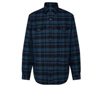 Classic Fit Casual-Hemd Navy
