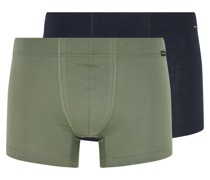 Boxershorts 2-er Set Mehrfarbig