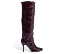 High Heel Stiefel Lila