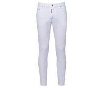 Skater Tapered Jeans Weiß