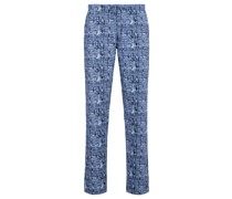 Night & Day Pyjama-Hose Blau
