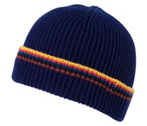 Strickmütze Blau