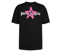 Star Sprayed Tee T-Shirt Schwarz
