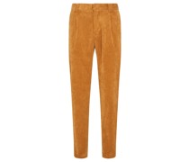 Tapered Fit Casual-Hose Gelb