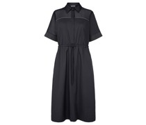 Midikleid Grau