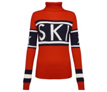 Wollpullover Rot