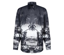 Casual-Hemd Schwarz