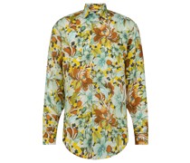 Fitted Body Casual-Hemd Mehrfarbig