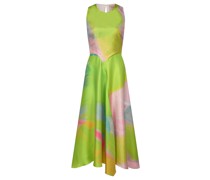 Midikleid Mehrfarbig