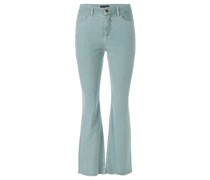 Straight Leg Jeans Blau