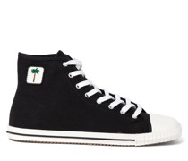 Square High Sneakers Schwarz