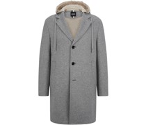 C-Cam-J-Hood-231 Langmantel Grau