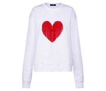 Sweatshirt Weiß