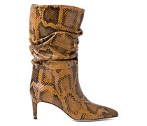 High Heel Stiefel Braun
