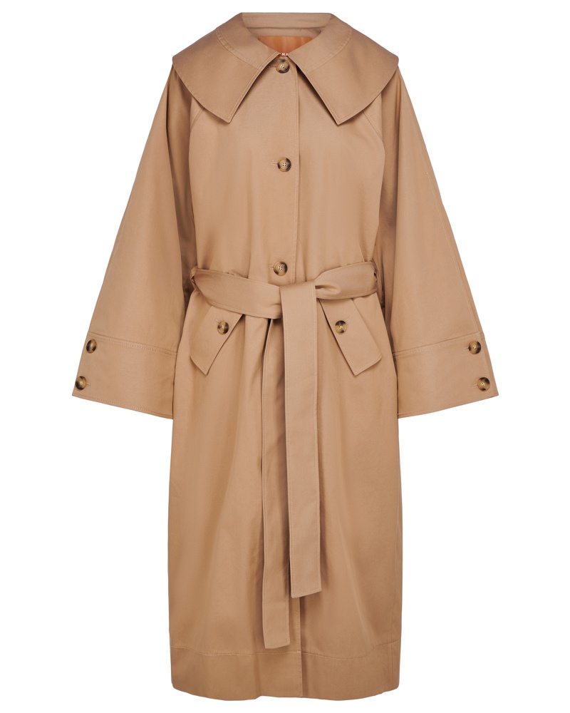 REJINA PYO Damen Noa Parka Braun