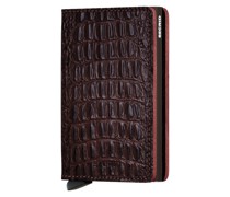 SN-Brown Slimwallet Braun