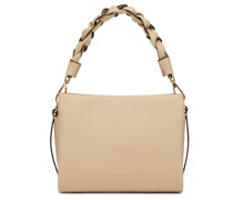 BohemeBraided Schultertasche Beige