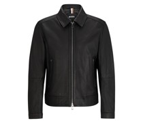 Mapson3 Lederjacke Schwarz
