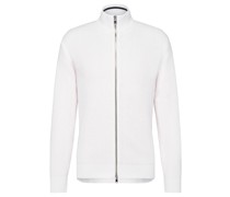 Gary Jkt. Cashton Strickjacke Weiß