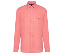 Regular Fit Casual-Hemd Pink
