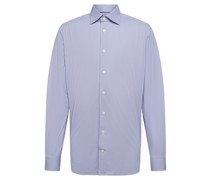 Contemporary Fit Casual-Hemd Blau