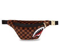 Fur Sharks in Paris Gürteltasche Braun