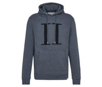 Encore Bouclé Hoodie Blau