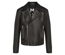 Lederjacke Schwarz